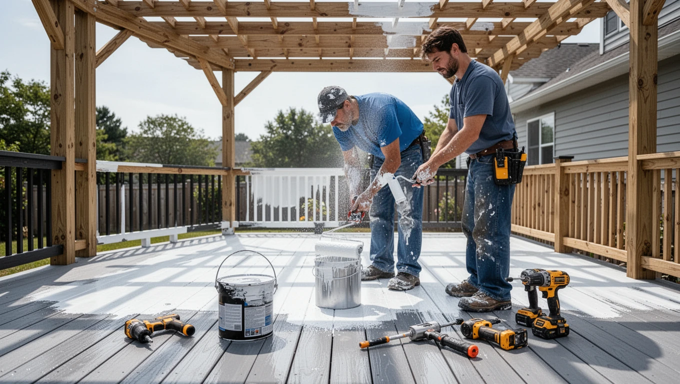 Deck & Pergola Staining