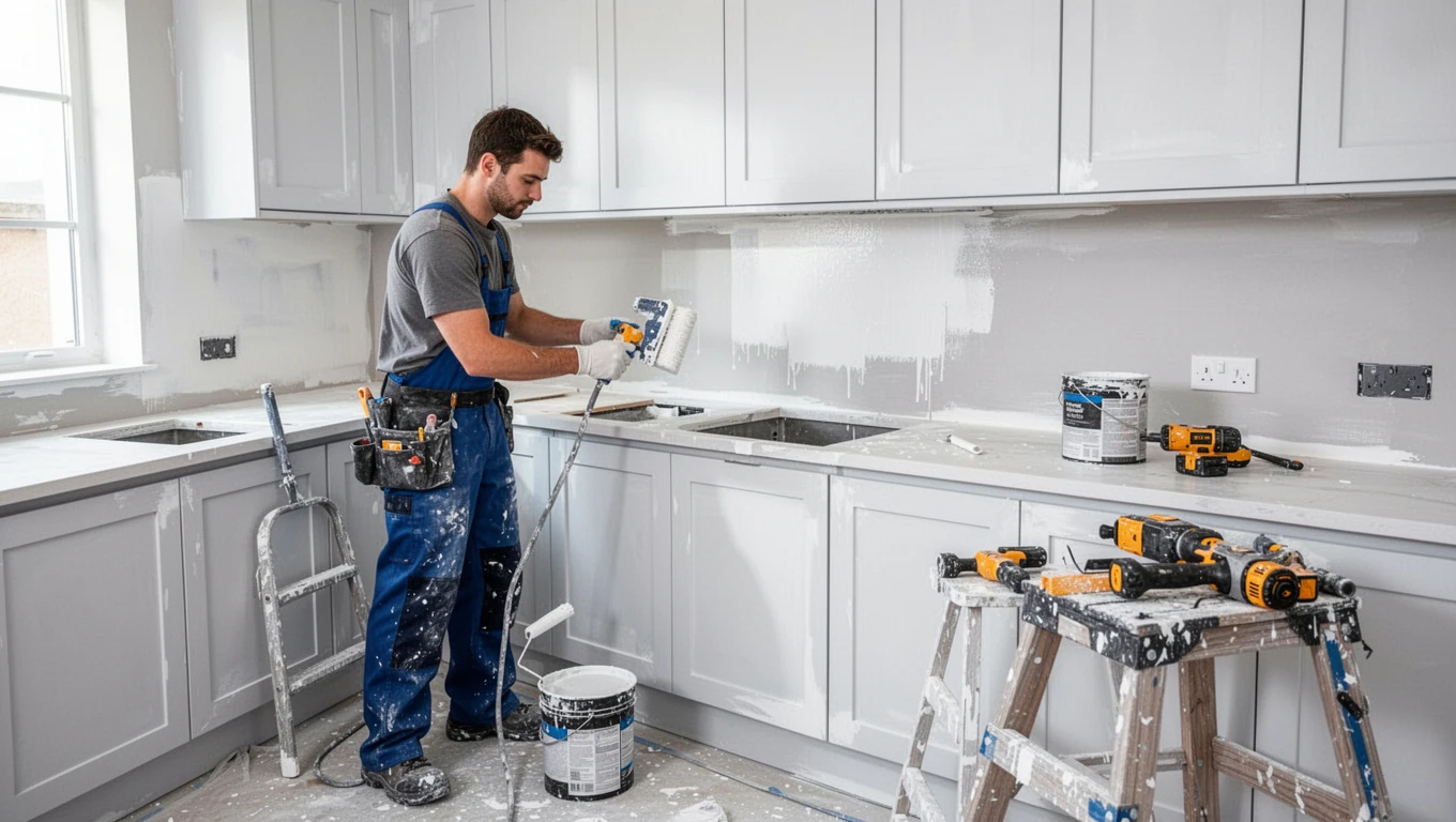 Cabinet & Kitchen Painting